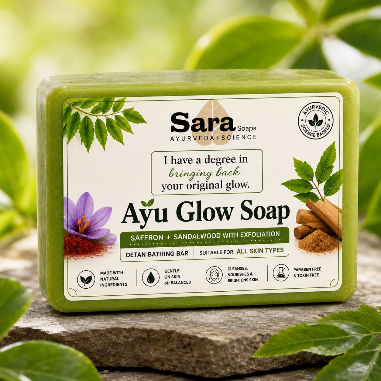AYU GLOW SOAP - Image 2
