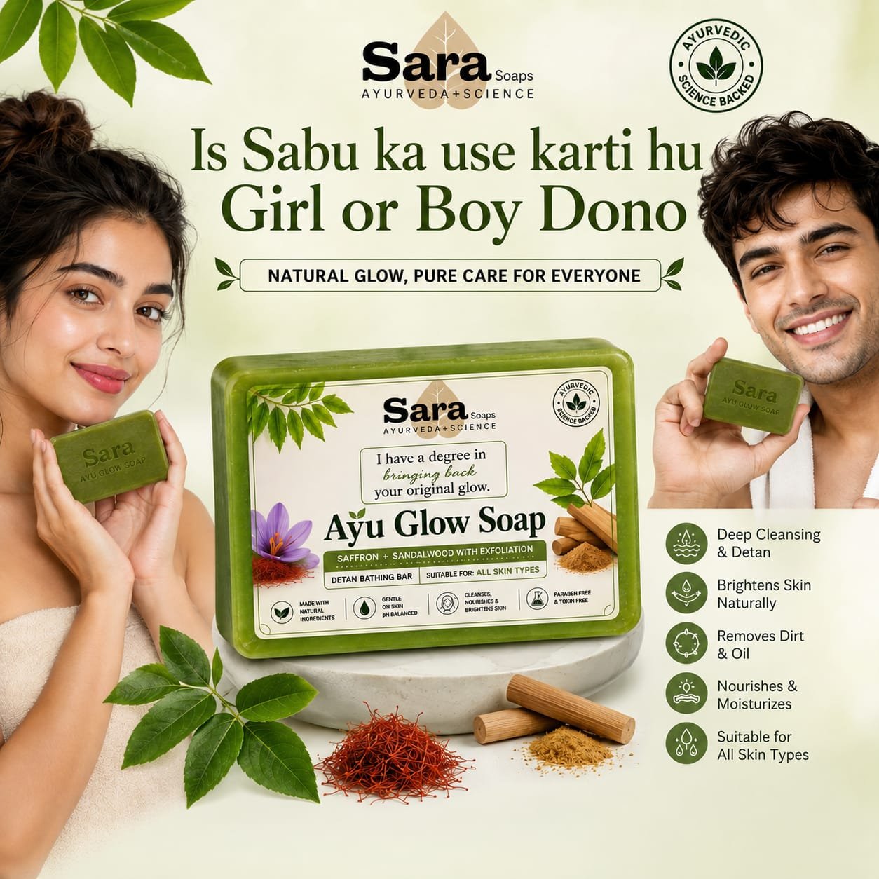 AYU GLOW SOAP - Image 3